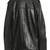 Men’s black genuine lambskin leather jacket- 4 pocket & shoulder strip style