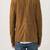 Men’s brown  suede genuine lambskin leather jacket-4 pocket & button