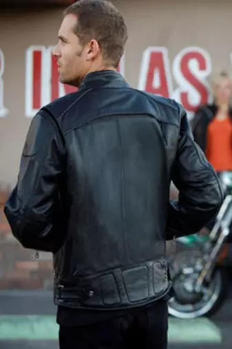 men's black lambskin leather jacket classic zip up style modern deluxe