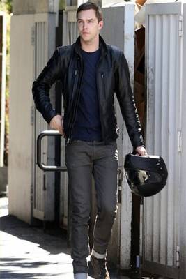men's black lambskin leather jacket classic zip up style modern deluxe 3