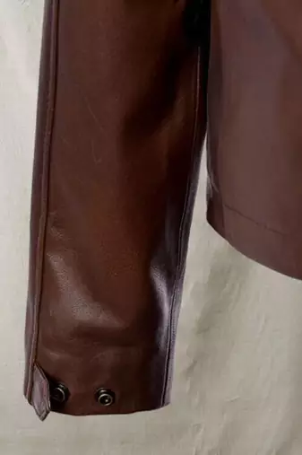 men's brown lambskin leather biker jacket classic moto zip style ultimate