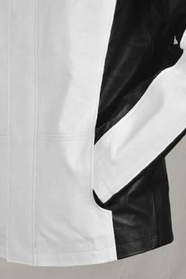 men's white lambskin leather biker jacket classic moto zip style unique 4