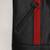 men's black - red strip genuine lambskin leather jacket 4 pocket design biker style zipper