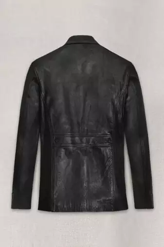 men's black lambskin leather biker jacket classic moto zip style modern timeless