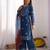 Womens trendy stylish embroidery thread work kurta set