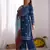 Womens trendy stylish embroidery thread work kurta set
