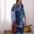 Womens trendy stylish embroidery thread work kurta set