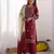 Womens trendy stylish embroidery thread work kurta set