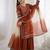 Womens trendy stylish embroidery thread work kurta set