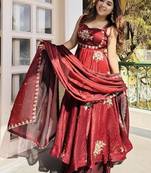 New womens trendy  embroidery sequence work kurta set