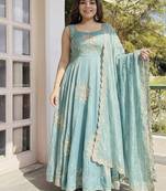 New womens trendy  embroidery sequence work kurta set