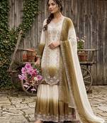 New trending heavy dual tone peding star georgette kurta set