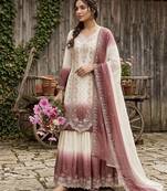 New trending heavy dual tone peding star georgette kurta set