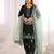 Women's fancy  heavy embroidery sequence work with rivet moti work kurta set
