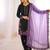 Women's fancy stylish heavy embroidery sequence work with rivet moti work kurta set