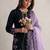 Women's fancy stylish heavy embroidery sequence work with rivet moti work kurta set