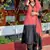 Womens's trendy stylish french crepe silk kurta sent