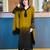 Womens's trendy stylish french crepe silk kurta sent