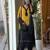 Womens's trendy stylish french crepe silk kurta sent