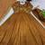 New trendy stylish elegant finish with full flair gown set