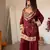  real mirror work with lace border kurta set