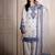 Womens trendy stylish embroidery thread work kurta set