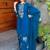 Womens trendy stylish embroidery thread work kurta set