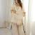 New latest trendy real mirror work with lace border kurta set