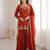 Womens new fancy embroidery sequence work with zarkan diamond work kurta set