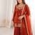 Womens new fancy embroidery sequence work with zarkan diamond work kurta set
