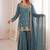 Womens new fancy embroidery sequence work with zarkan diamond work kurta set