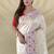 White Color Multithread And  Rich zari weaving Work Silk Saree