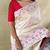 White Color Multithread And  Rich zari weaving Work Silk Saree