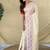 White Color Multithread And  Rich zari weaving Work Silk Saree