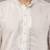 Men’s ivory white textured threadwork kurta pyjama set