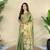 Light Olive Color Zari Weaving Work Silk Saree