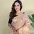 Light pink Color Zari Weaving Work Silk Saree