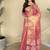 Pink Color Zari Weaving Work Silk Saree