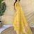 Yellow Color Zari Weaving Work Silk Saree