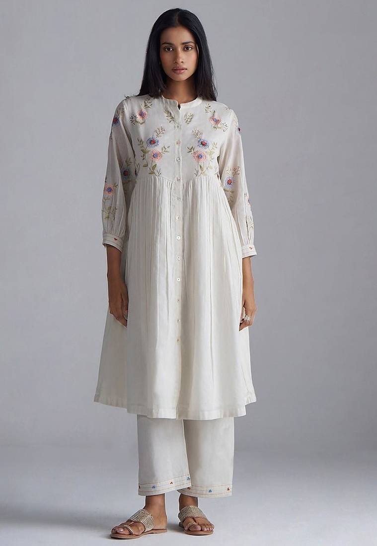 Ivory mul-mul co-ord set