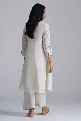 Ivory mul-mul co-ord set 3