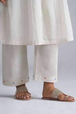 Ivory mul-mul co-ord set 4