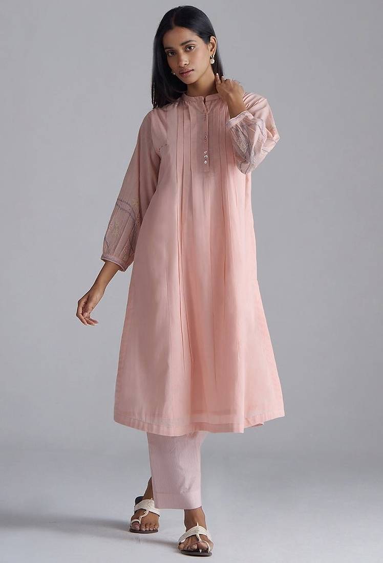 Baby rose quartz mul-mul co-ord set
