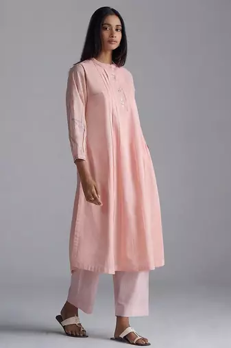 Baby rose quartz mul-mul co-ord set