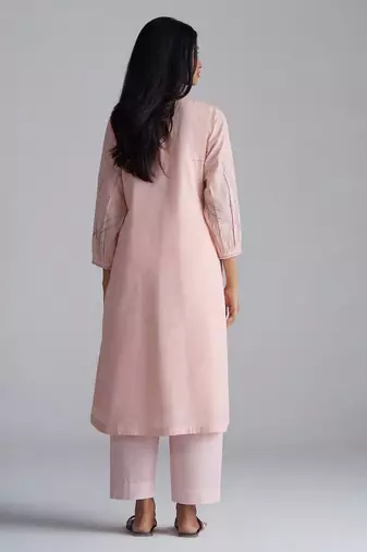 Baby rose quartz mul-mul co-ord set