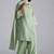 Laurel green chanderi kurta set