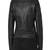 Women's genuine lambskin leather motorcycle slim fit designer biker jacket-ce-201