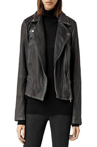 women's genuine lambskin leather biker jacket classic moto zip style special