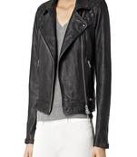 women's genuine lambskin leather biker jacket classic moto zip style original