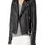 Women's genuine lambskin leather motorcycle slim fit designer biker jacket-ce-205